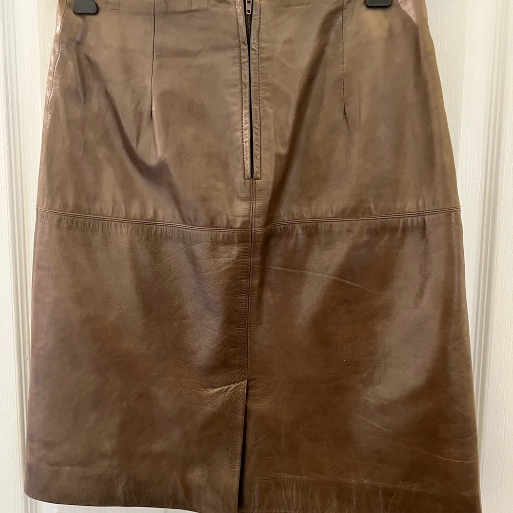 Leather Skirt